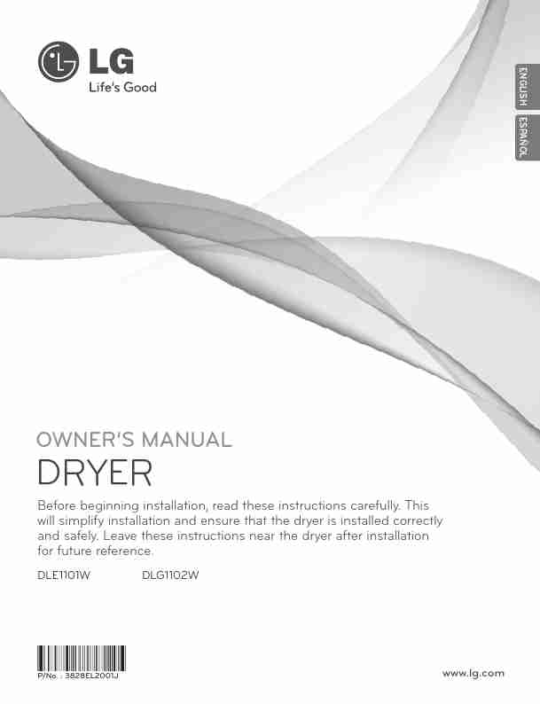 LG Electronics WasherDryer DLE1101W-page_pdf
